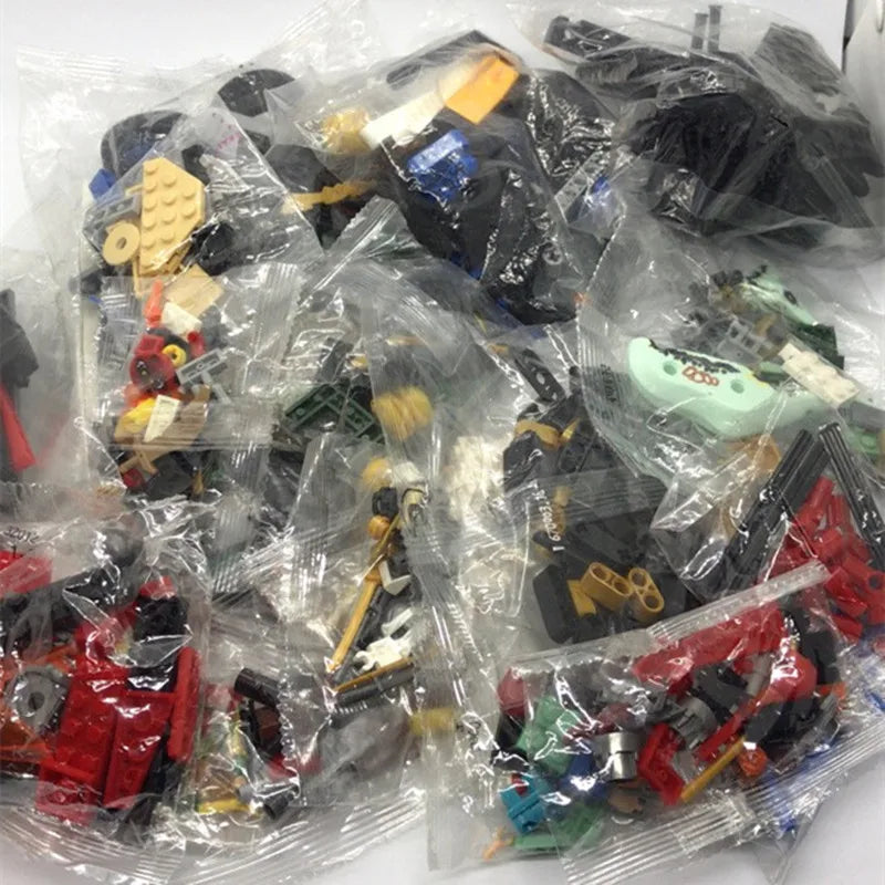Pieces Building Blocks City DIY Creative Bricks Toys Bulk Random Model Parts Figures Educational Kids Toys for Children Gifts