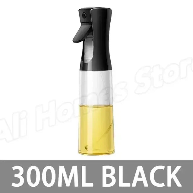 Reusable Oil Spray Bottle – Olive Oil and Vinegar Dispenser for Cooking, Baking, and BBQ (200ml / 300ml / 500ml)
