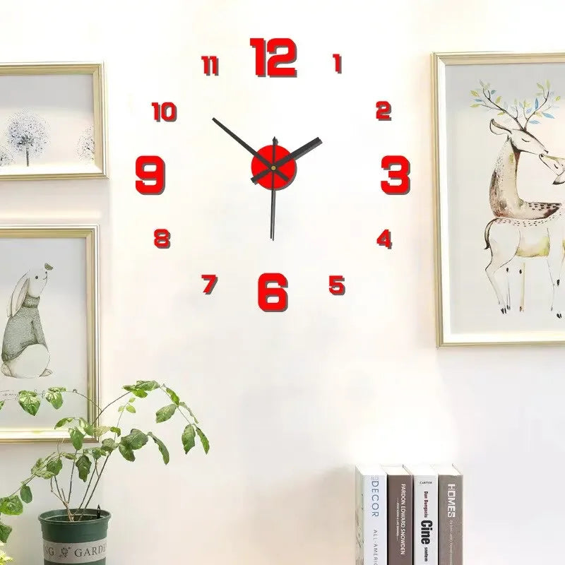 Creative Frameless Wall Clock