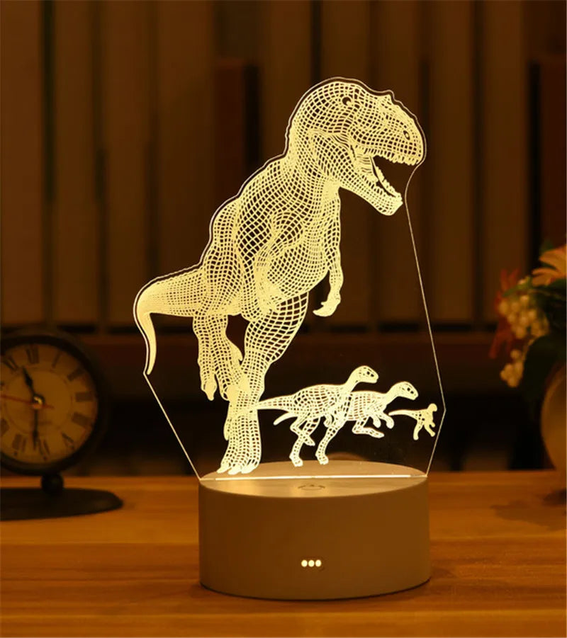 3D Lamp Acrylic Night Lights