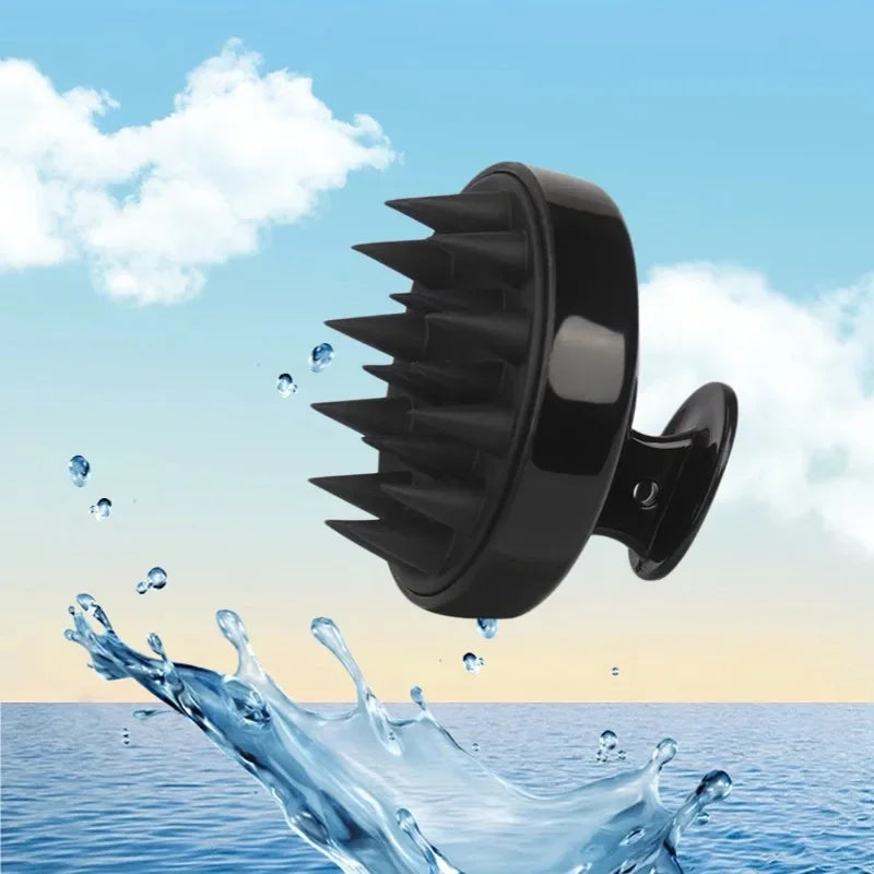 Silicone Head Scalp Massage Comb Hair Washing Brush Soft Scalp Massager for Hair Growth Shampoo Brush Shower Comb Hair Care