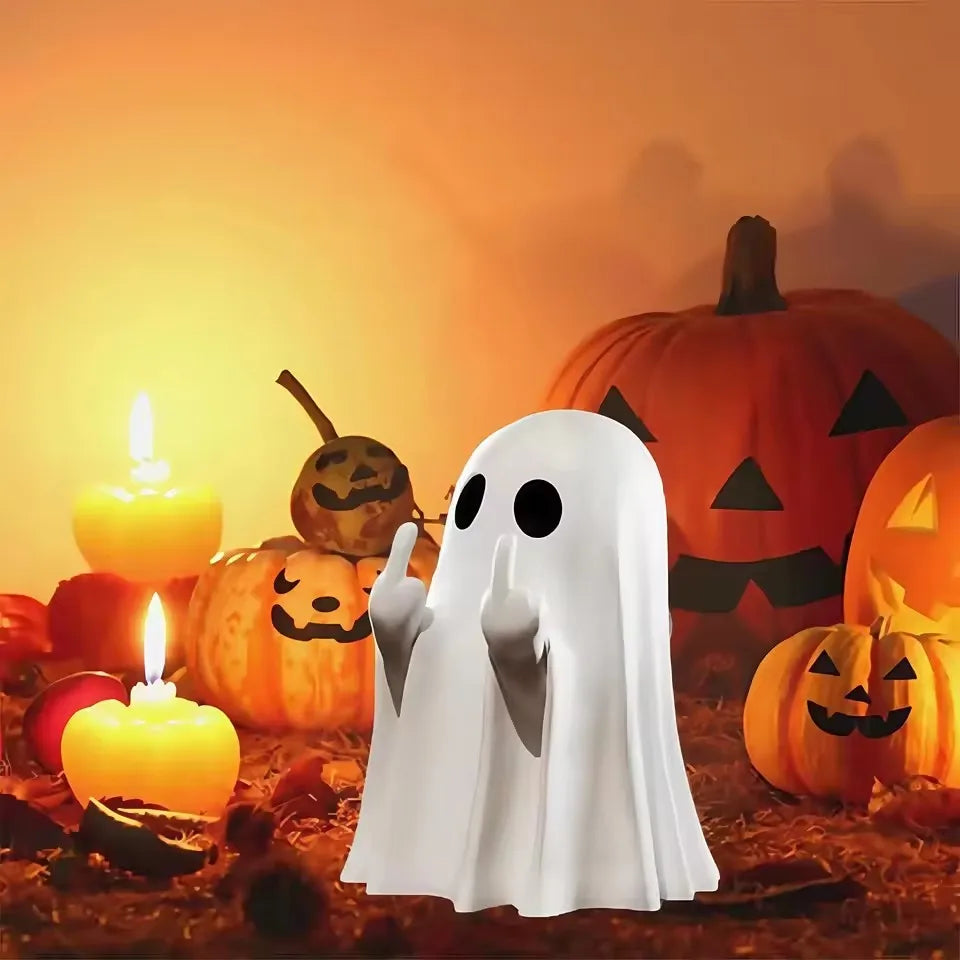 👻 Purely Handmade Cute Ghost Statue🎉
