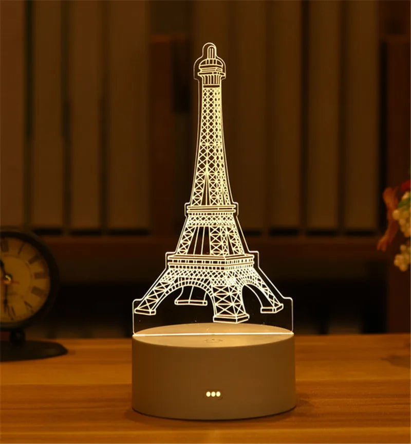 3D Lamp Acrylic Night Lights