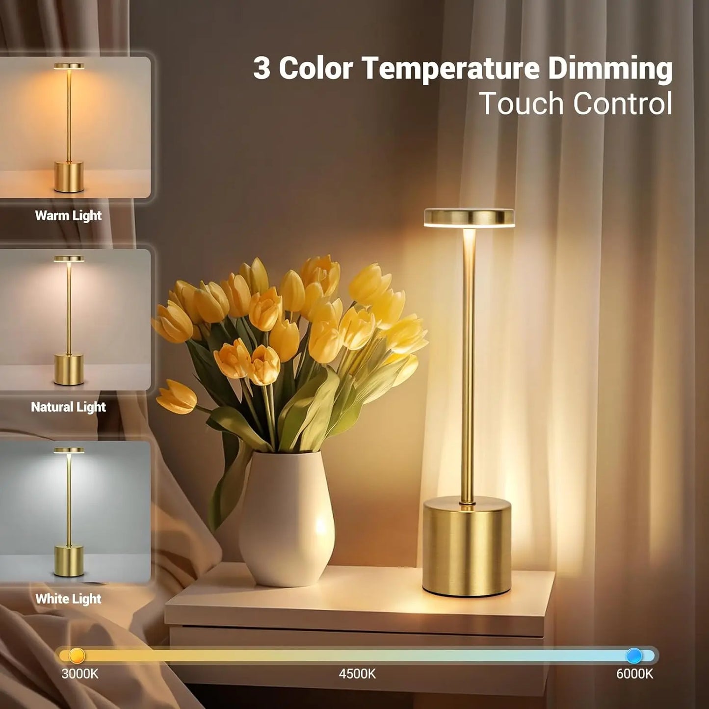 Modern Metal Table Lamp