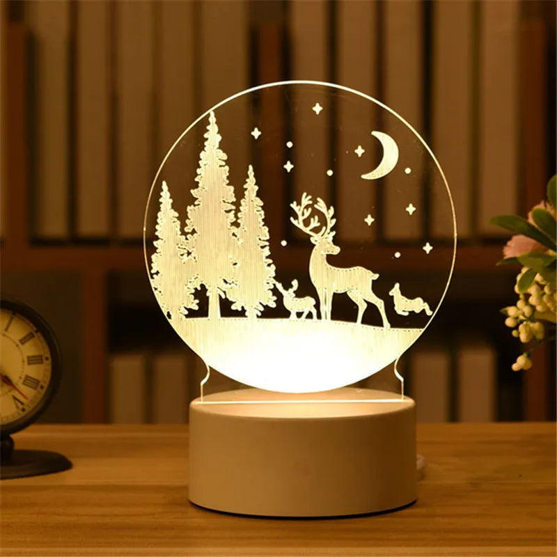 3D Lamp Acrylic Night Lights