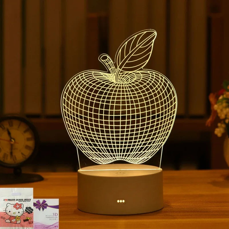 3D Lamp Acrylic Night Lights