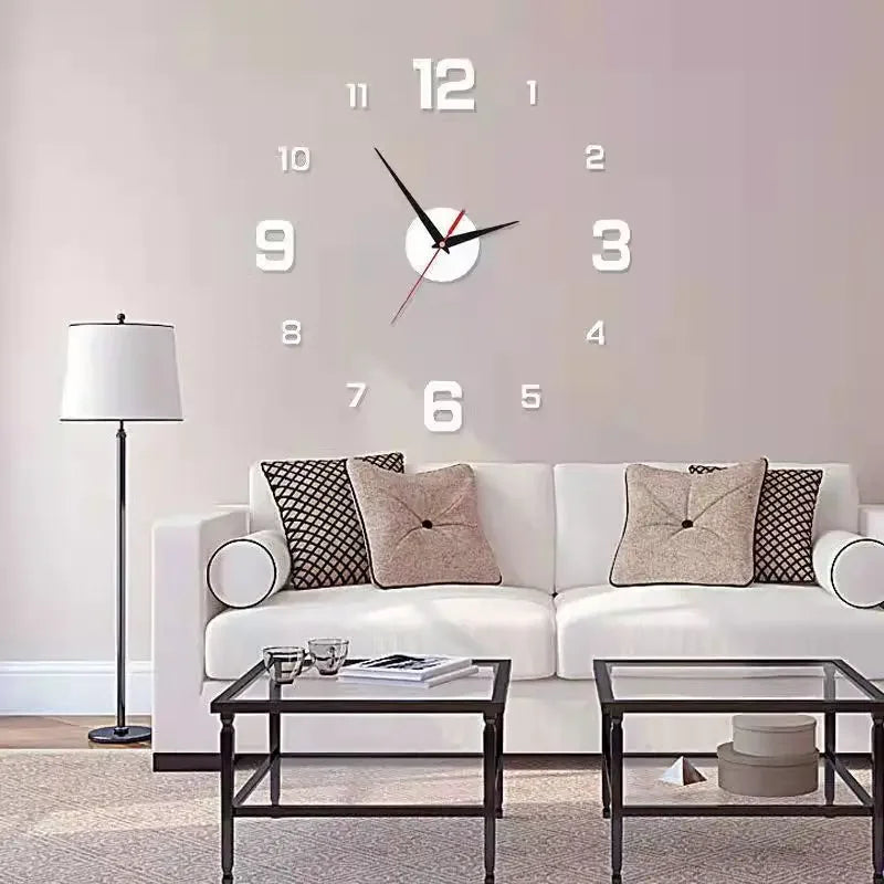 Creative Frameless Wall Clock