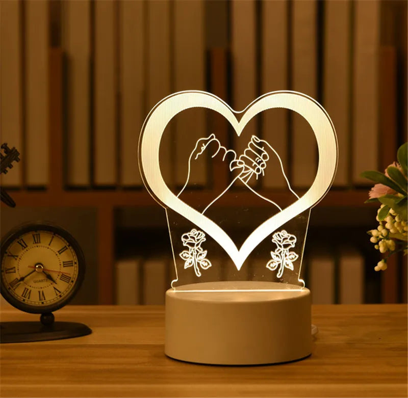 3D Lamp Acrylic Night Lights