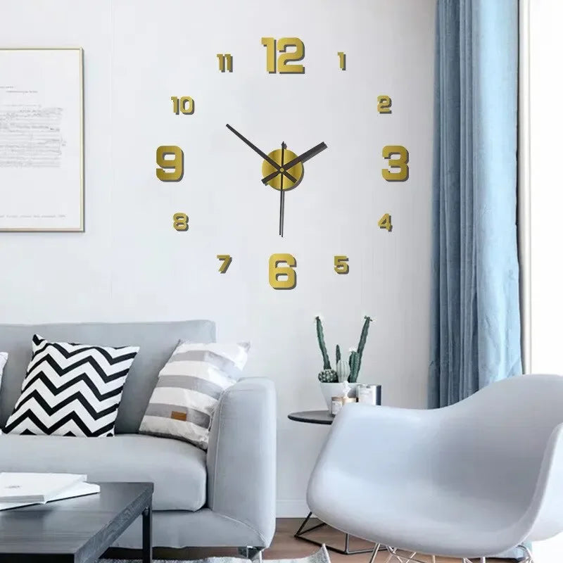 Creative Frameless Wall Clock