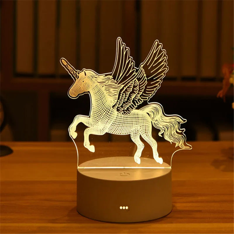3D Lamp Acrylic Night Lights
