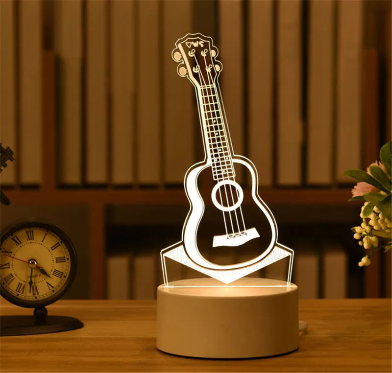 3D Lamp Acrylic Night Lights