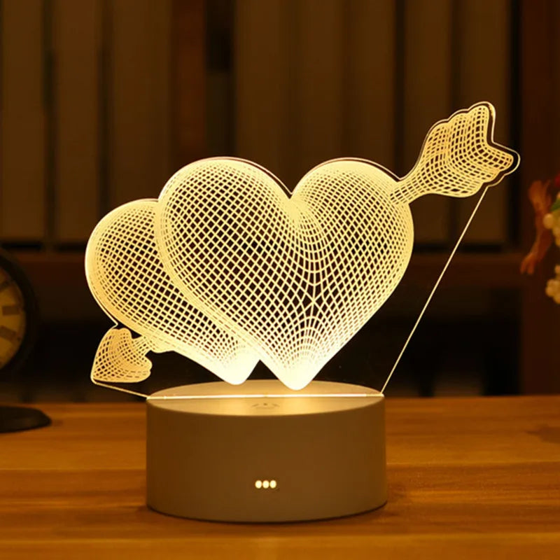 3D Lamp Acrylic Night Lights