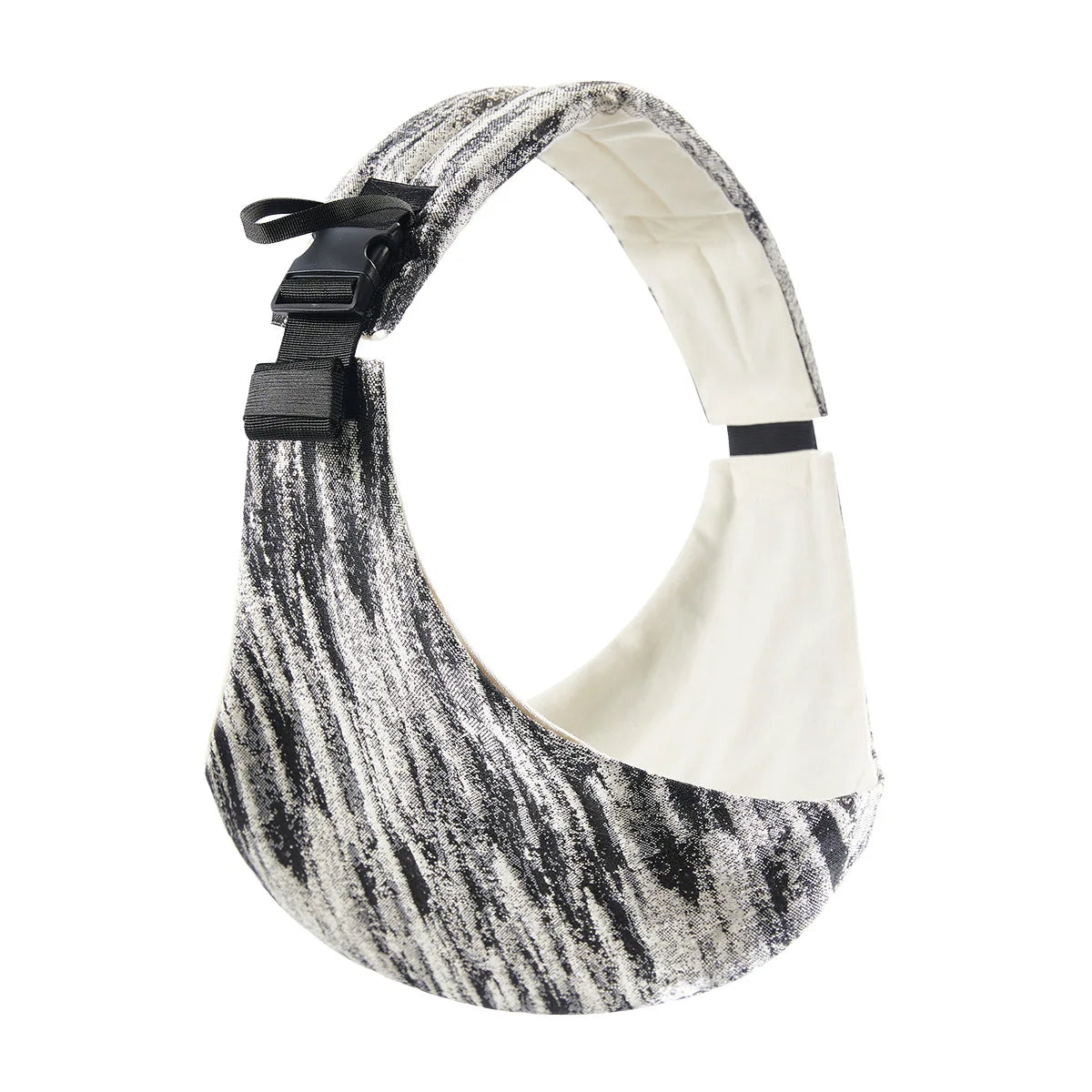 Adjustable Baby Sling Carrier – Portable Cotton Wrap for Infants & Toddlers with Padded Shoulder Strap and Safety Buckles