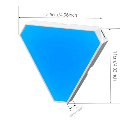 WIFI Bluetooth 5V USB Triangle Lamps Quantum LED Night Light
