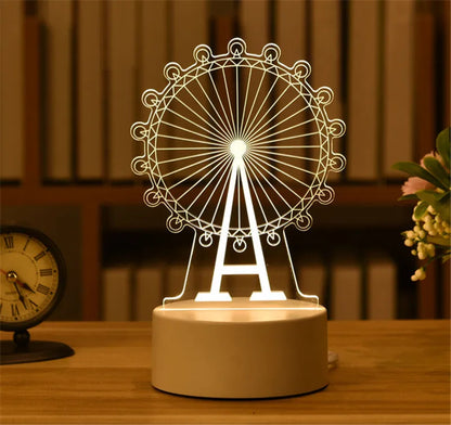 3D Lamp Acrylic Night Lights