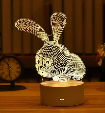 3D Lamp Acrylic Night Lights