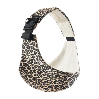 Adjustable Baby Sling Carrier – Portable Cotton Wrap for Infants & Toddlers with Padded Shoulder Strap and Safety Buckles