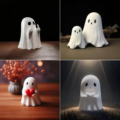 👻 Purely Handmade Cute Ghost Statue🎉